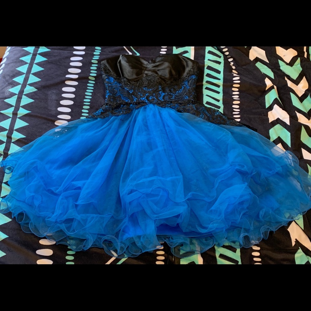 Sensefun Short Tulle Prom Dress